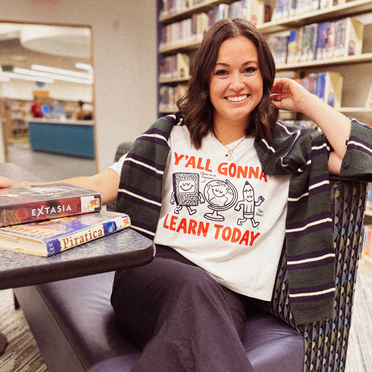 Y'all Gonna Learn Today Graphic Tee