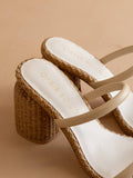 The Margaret Butter | Rattan Heel