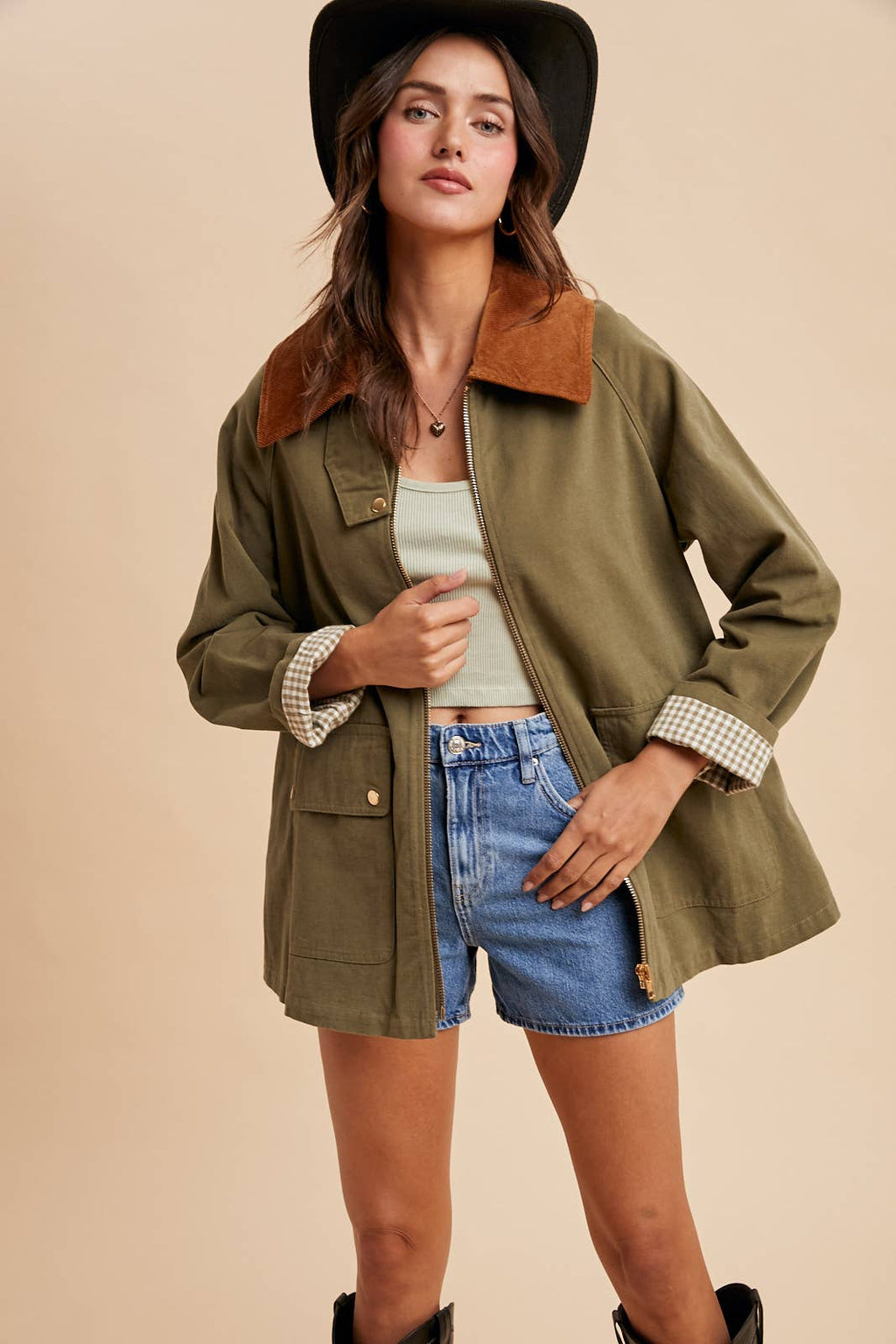 Corduroy Cotton Chore Jacket