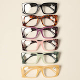 Women's Tortoise Rectangle Reading Glasses