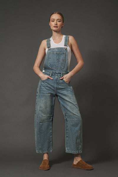 Slouchy Denim Overall