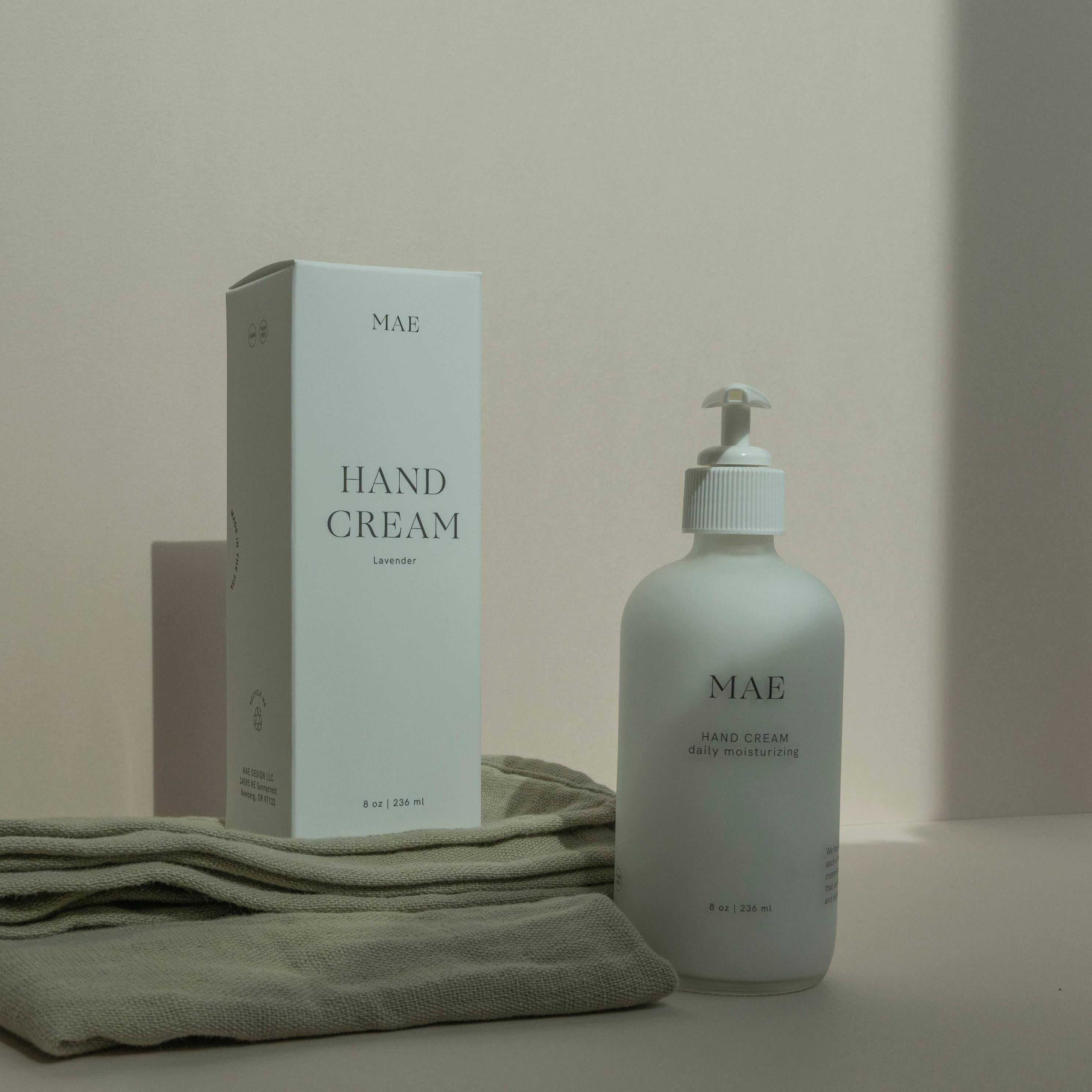 Lavender Moisturizing Hand Cream - Vegan, Essential Oil