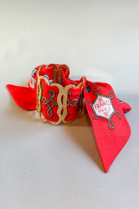 Beth Scarf Bracelet - Multiple Colors