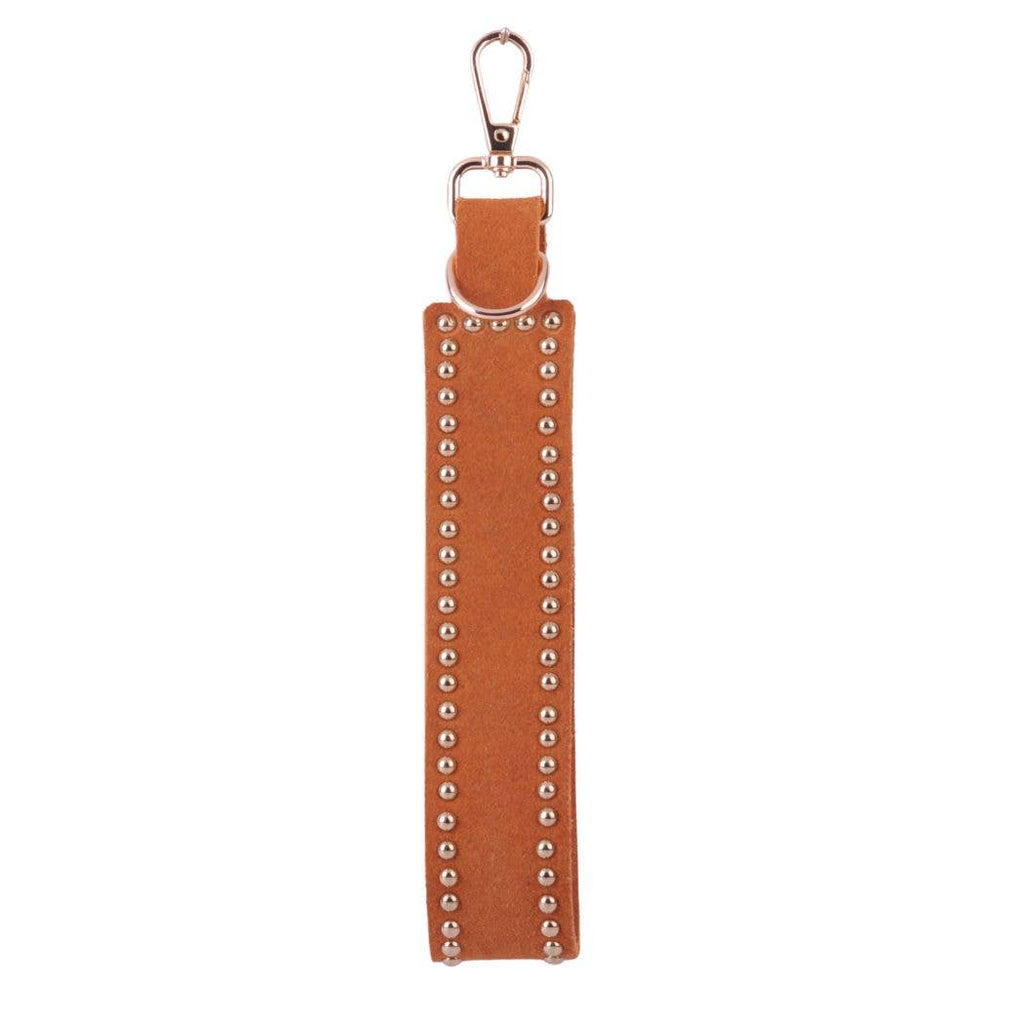 Simplistic Studded Suede Hang-Off