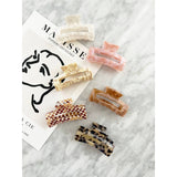Acetate Tortoise Hair Clips - ALLIE