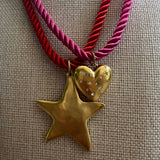 Cord Necklace with Charm