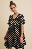 Embroidered Mini Dress