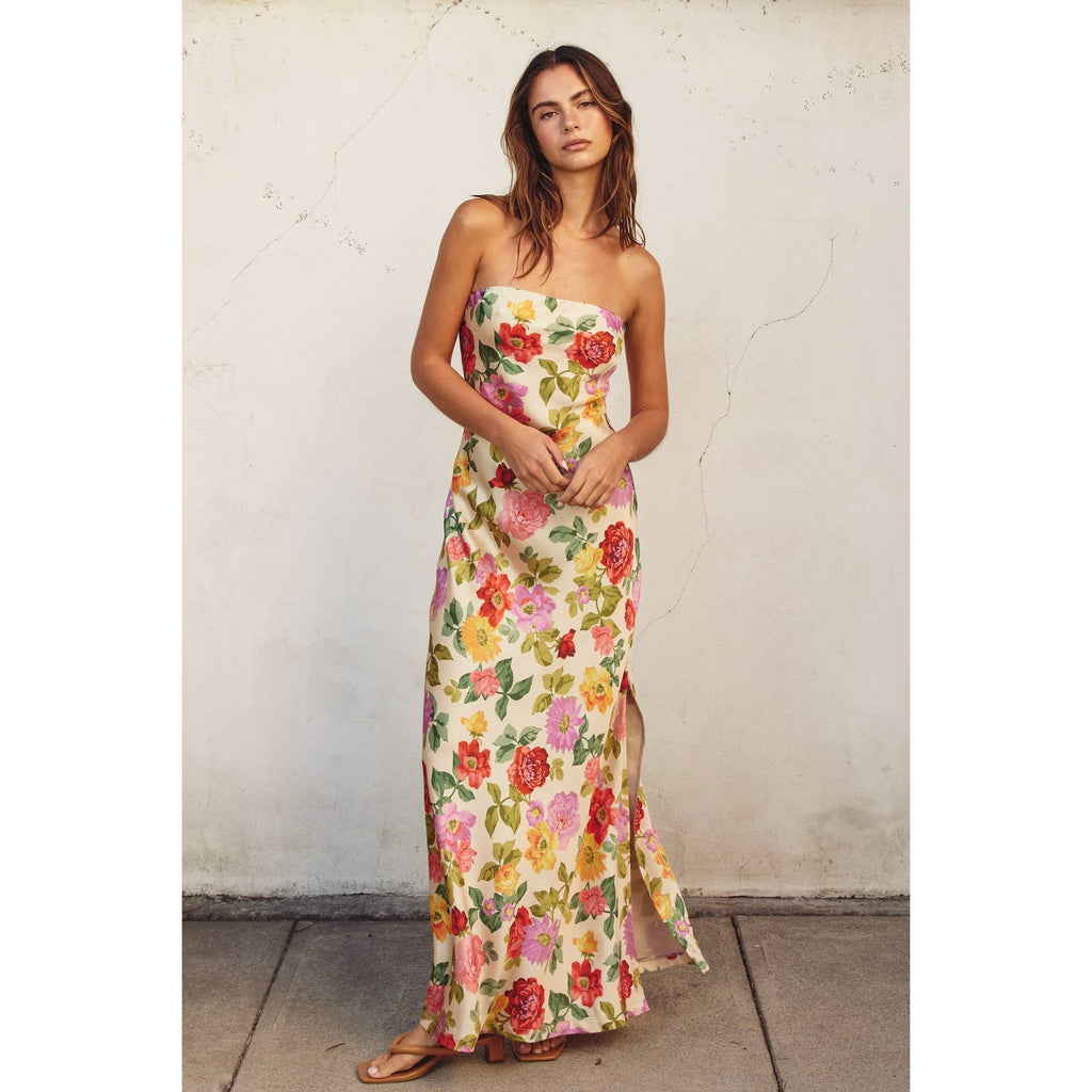 Bianca Strapless Maxi Dress