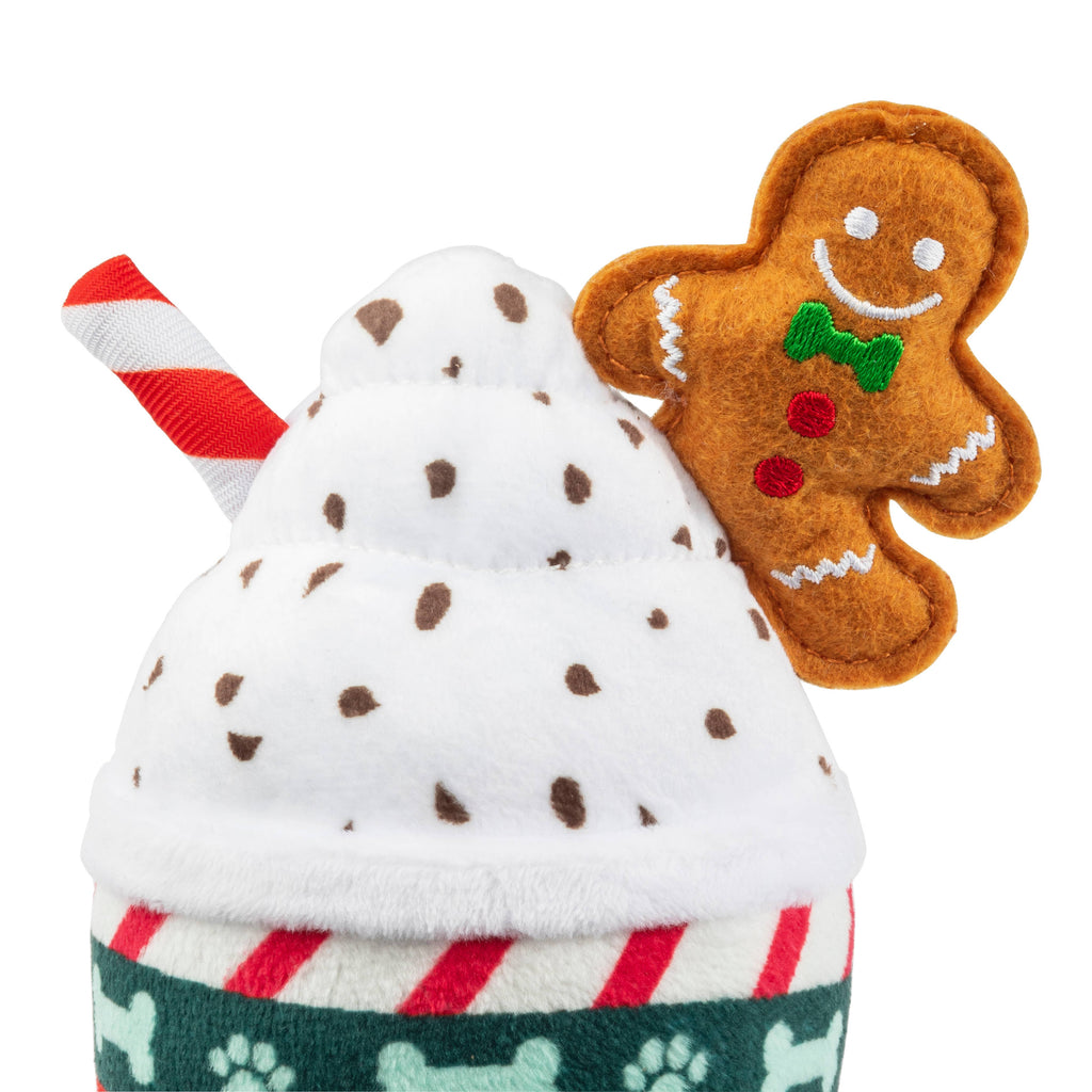 Ginger Bark Latte Dog Toy