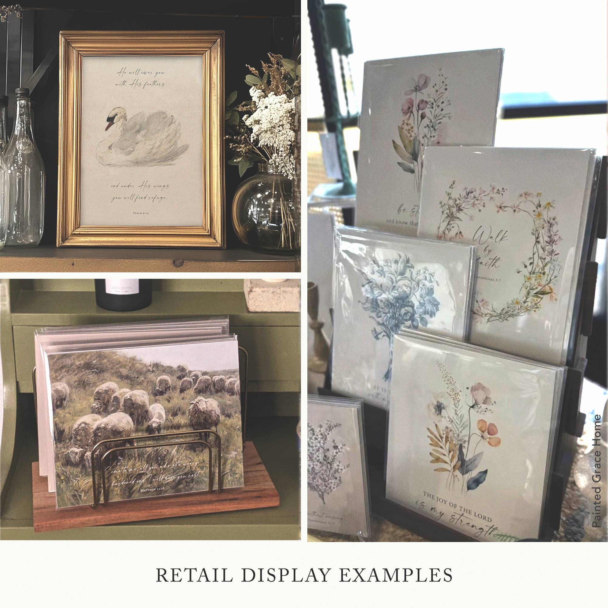 Psalm 23 Vintage Wall Art Print