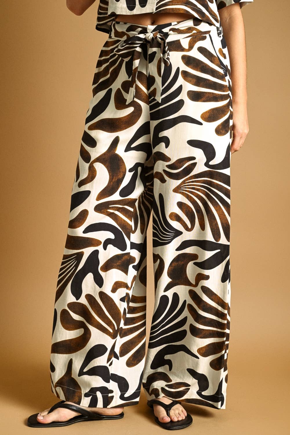 P6259ST   MULTI COLOR PRINTED TROUSERS