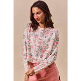Delaney Floral Cardigan