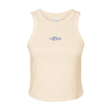 Freshwater Fish Ribbed Racer Tank