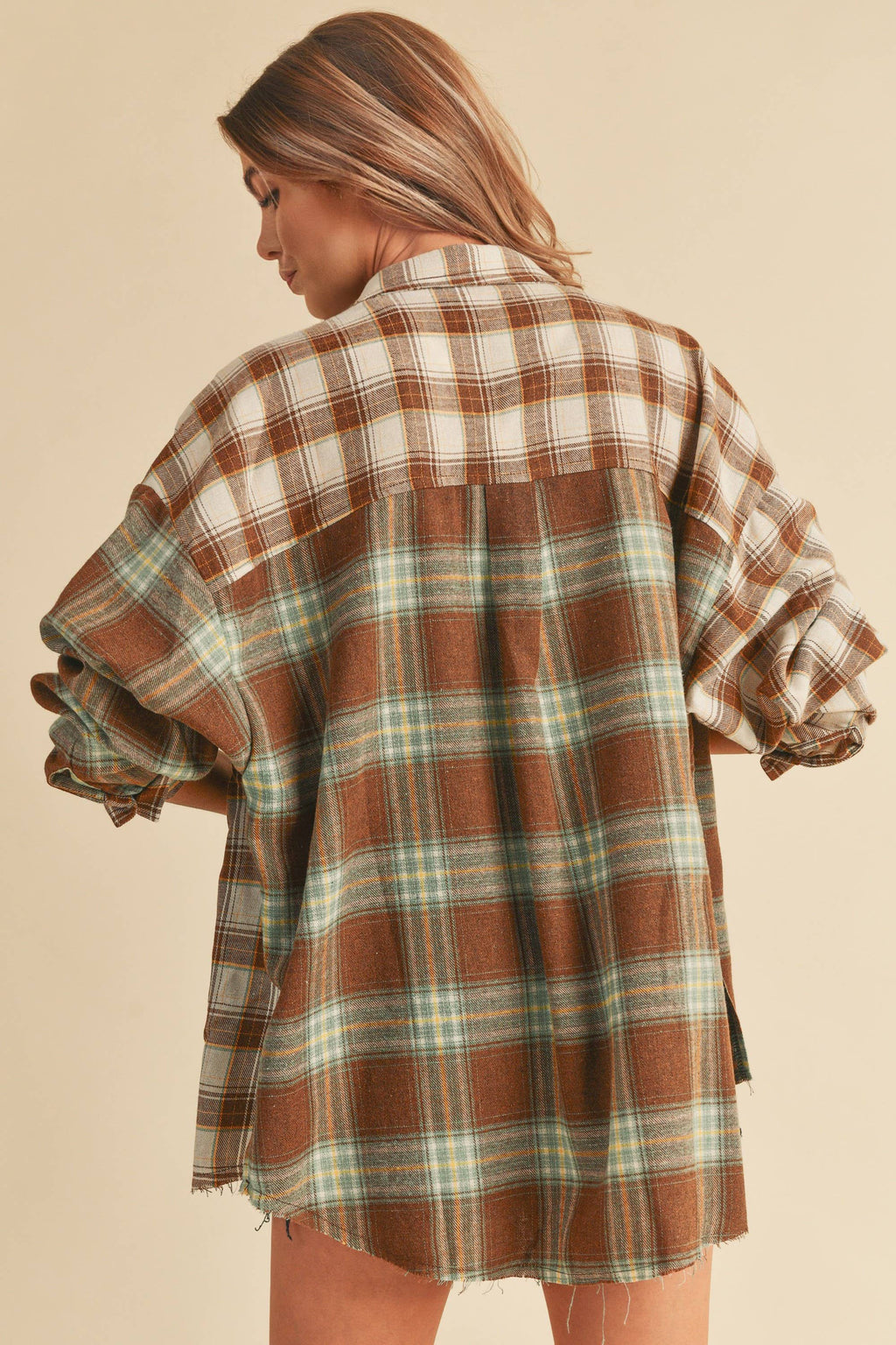 845AN Noelle Flannel Shirt 1