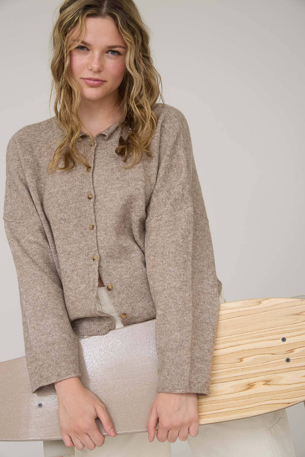 Lightweight Button Down Cardigan