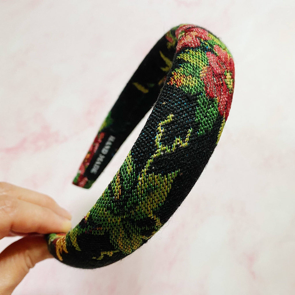 Vintage Garden Floral Headband