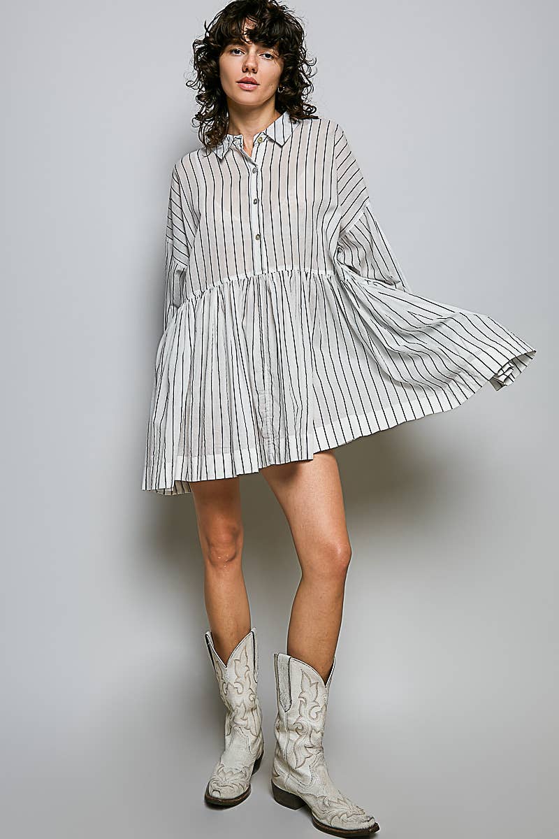 Amelia Stripes Dress