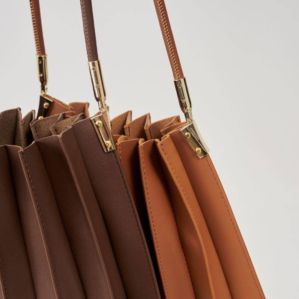 Carrie Saddle Pleated Vegan Shoulder Bag Pre-Order 4/30