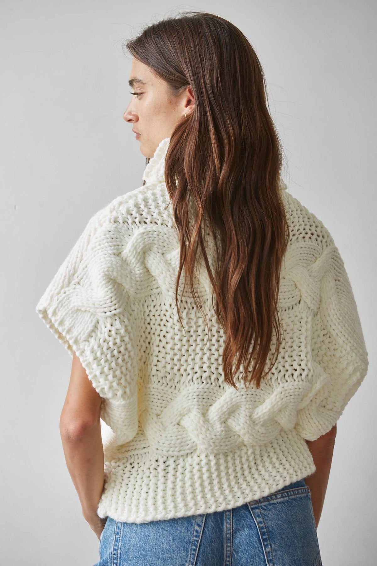 Greta Cable Knit Turtleneck