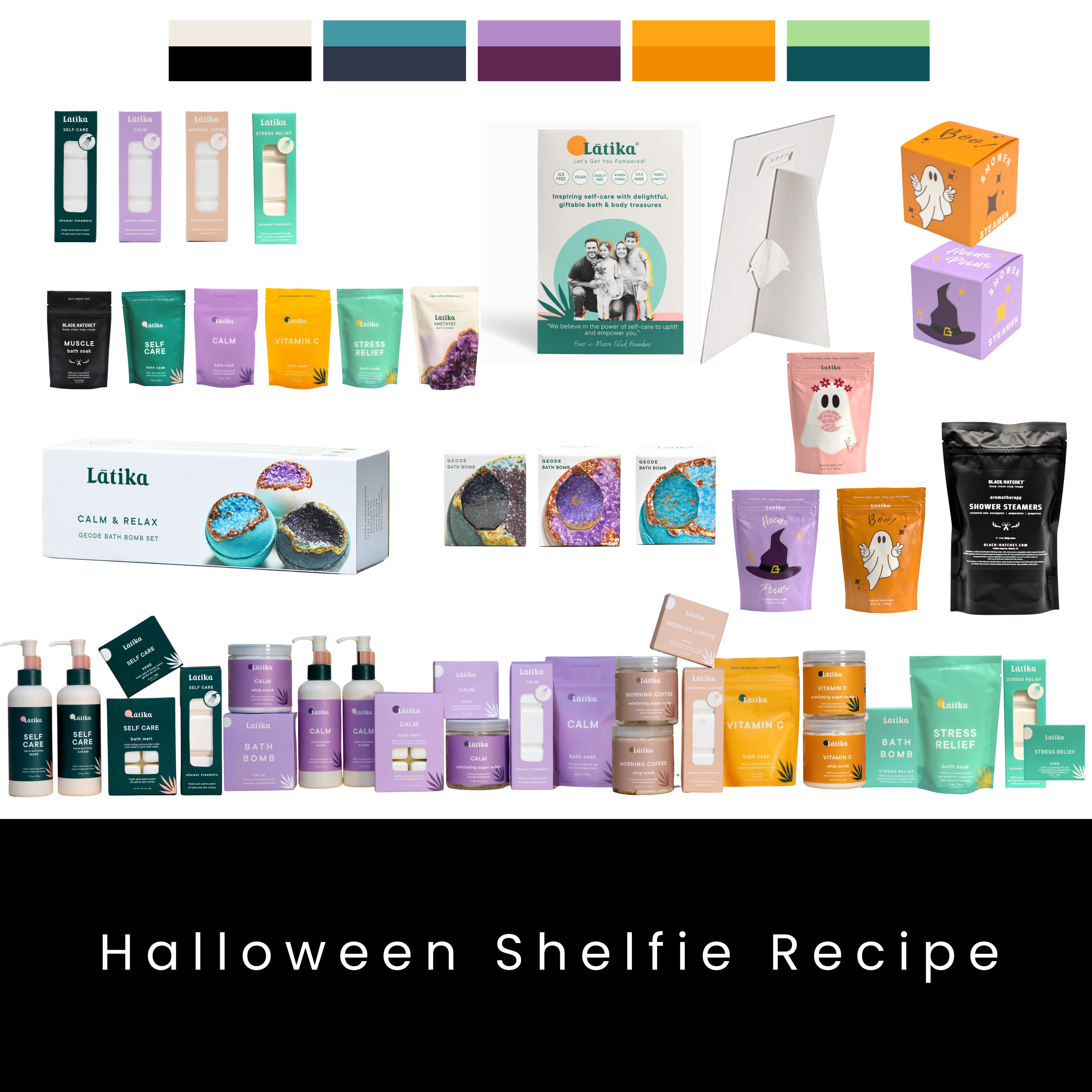 🎃 Halloween Shower Steamer Cube ✨ Boo Ghost - Pumpkin