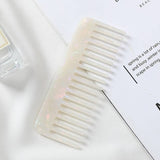 Acrylic Square Mini Portable Hair Combs