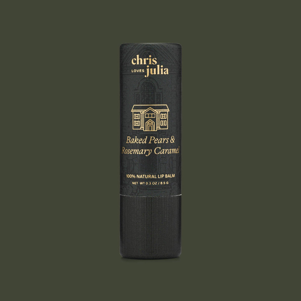 Lip Balm, Chris Loves Julia, Baked Pears & Rosemary Caramel