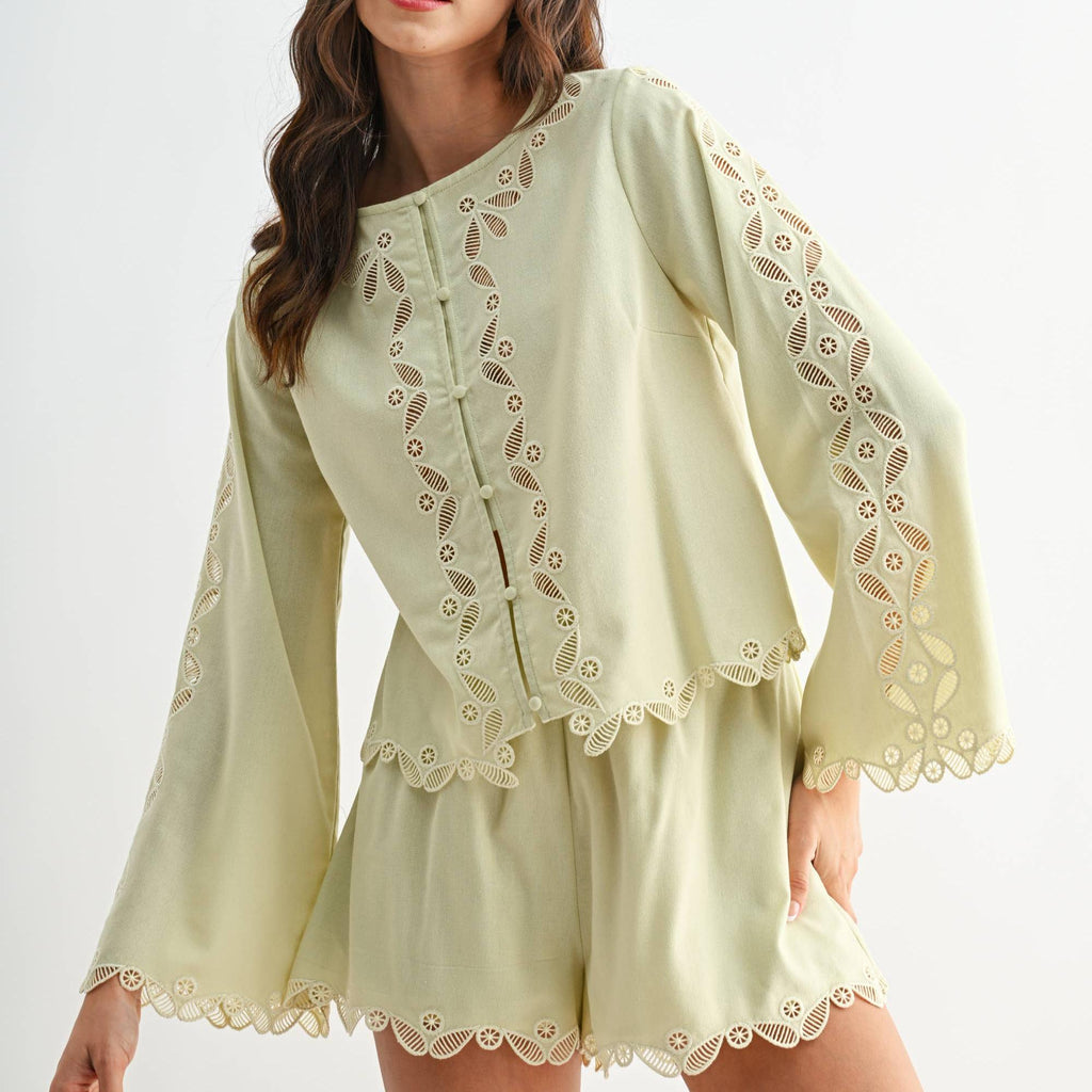 Claudia Lace Shorts