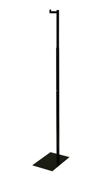 Black Adjustable Single Costumer -  48"-72"H