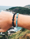Classic Black Cross Bracelet