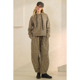 Printed French Terry Pants