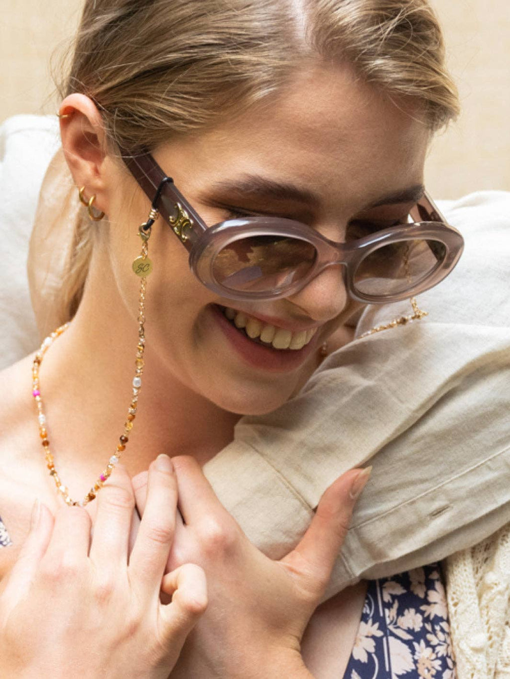 Stella Pink | Glasses Chain