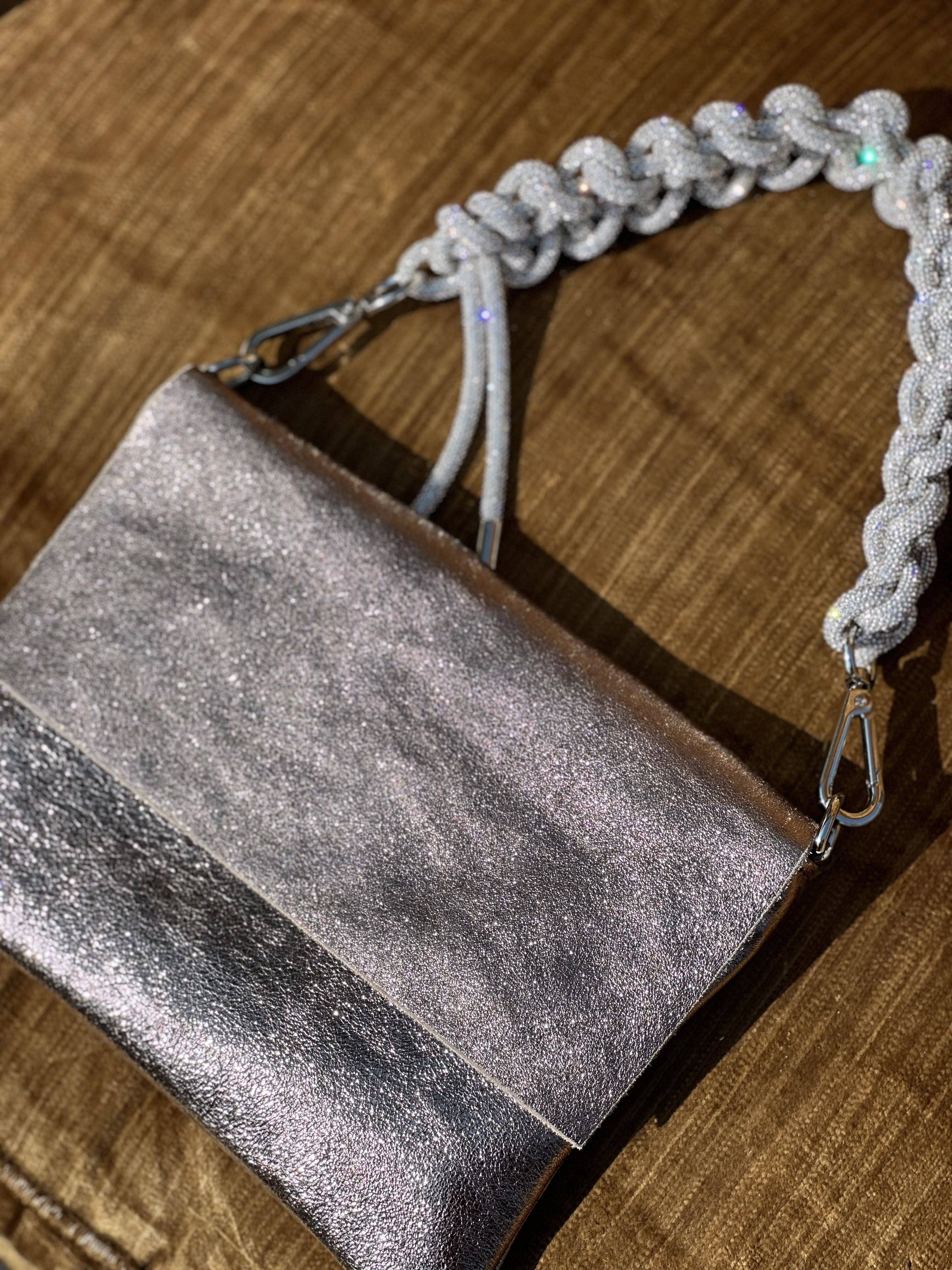 Trio Italian Leather Crossbody, Shoulder & Clutch Bag
