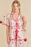 Christmas Print Pajama Set