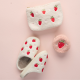 Mini Strawberry Teddy Pouch