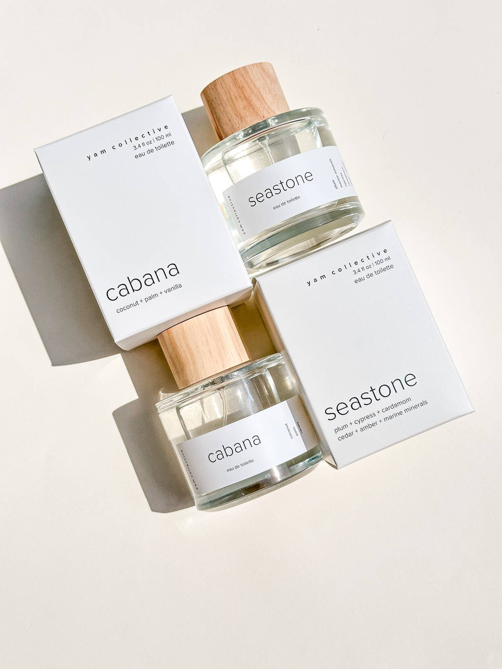 Eau de parfum: Cabana /vanilla, palm, coconut
