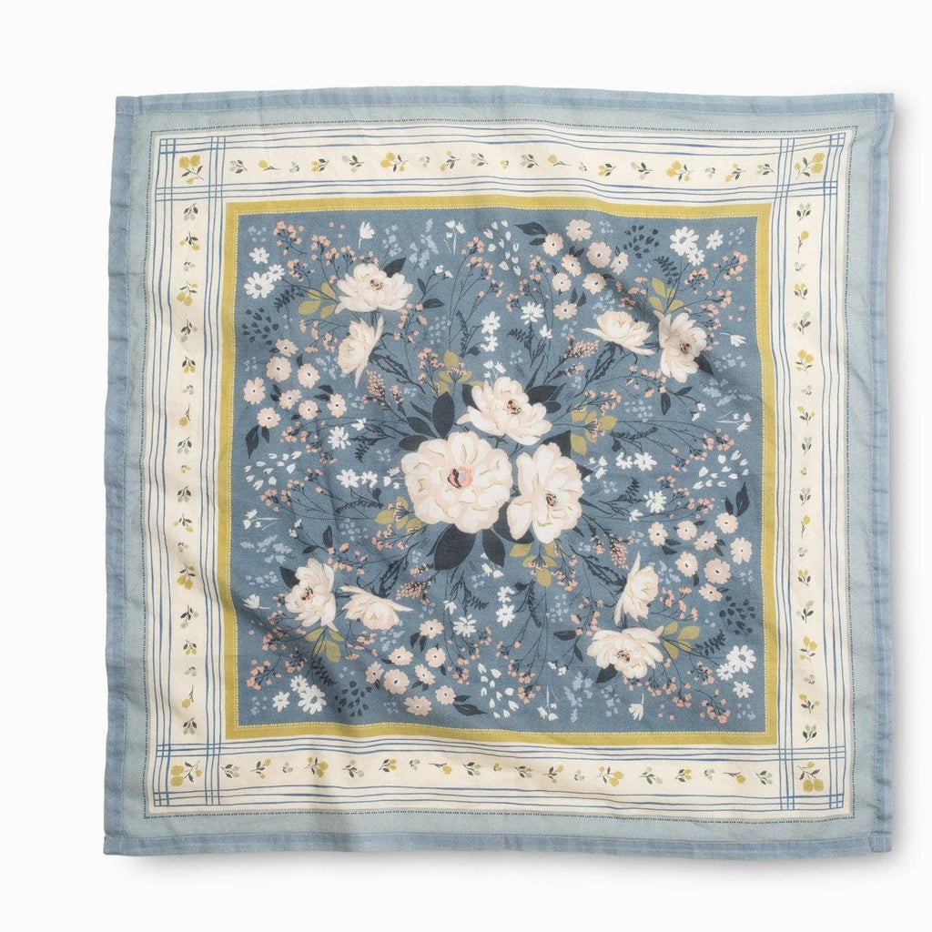 Flutterby Bandana | Bloom Field - Blue Floral