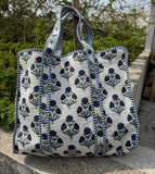 Danielle Quilted Floral Bag Tote
