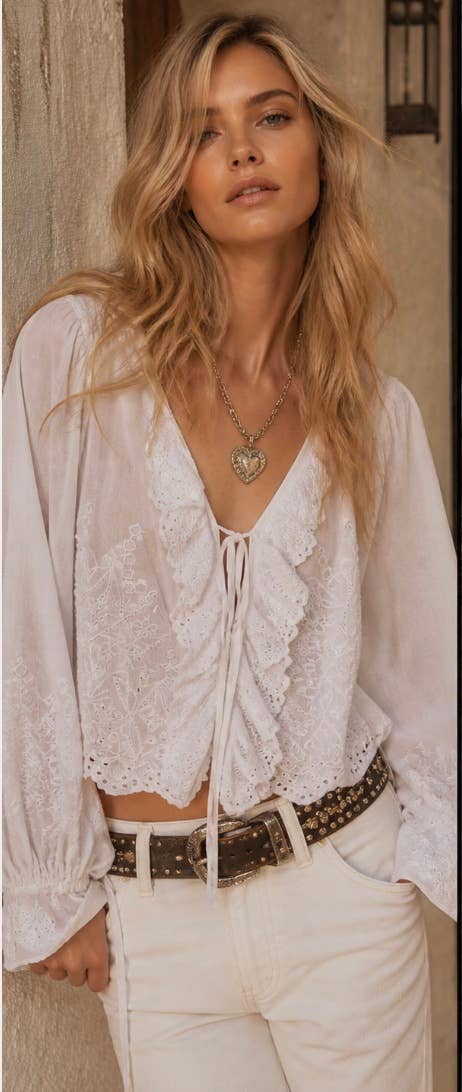Liora Tie Blouse