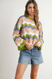Color Block Sweater