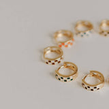 Green & White Checkered Hoops