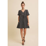 Embroidered Mini Dress