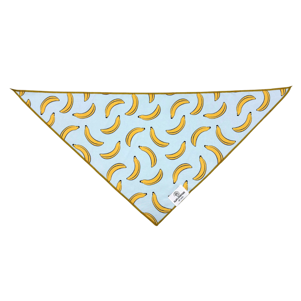 Bananas Dog Bandana