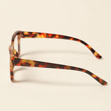 Women's Tortoise Rectangle Reading Glasses