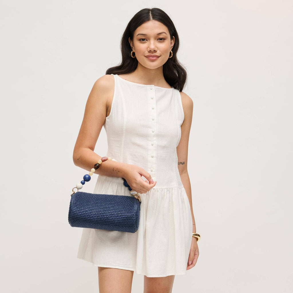 Rachel - Straw Clutch