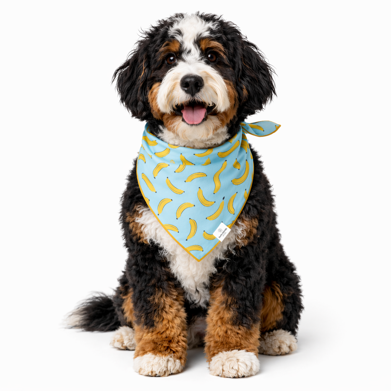 Bananas Dog Bandana