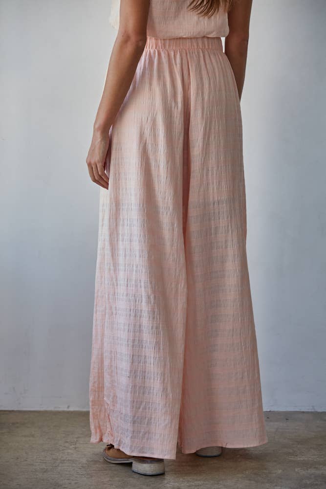 Cotton Spandex Wide Leg Pants M