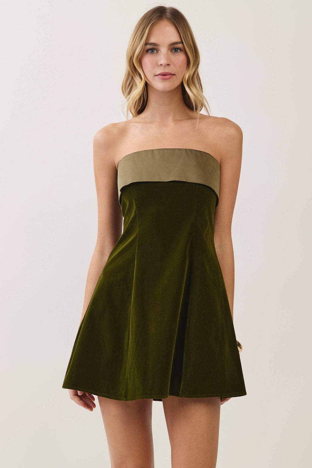 Annabelle Velvet Mini Dress