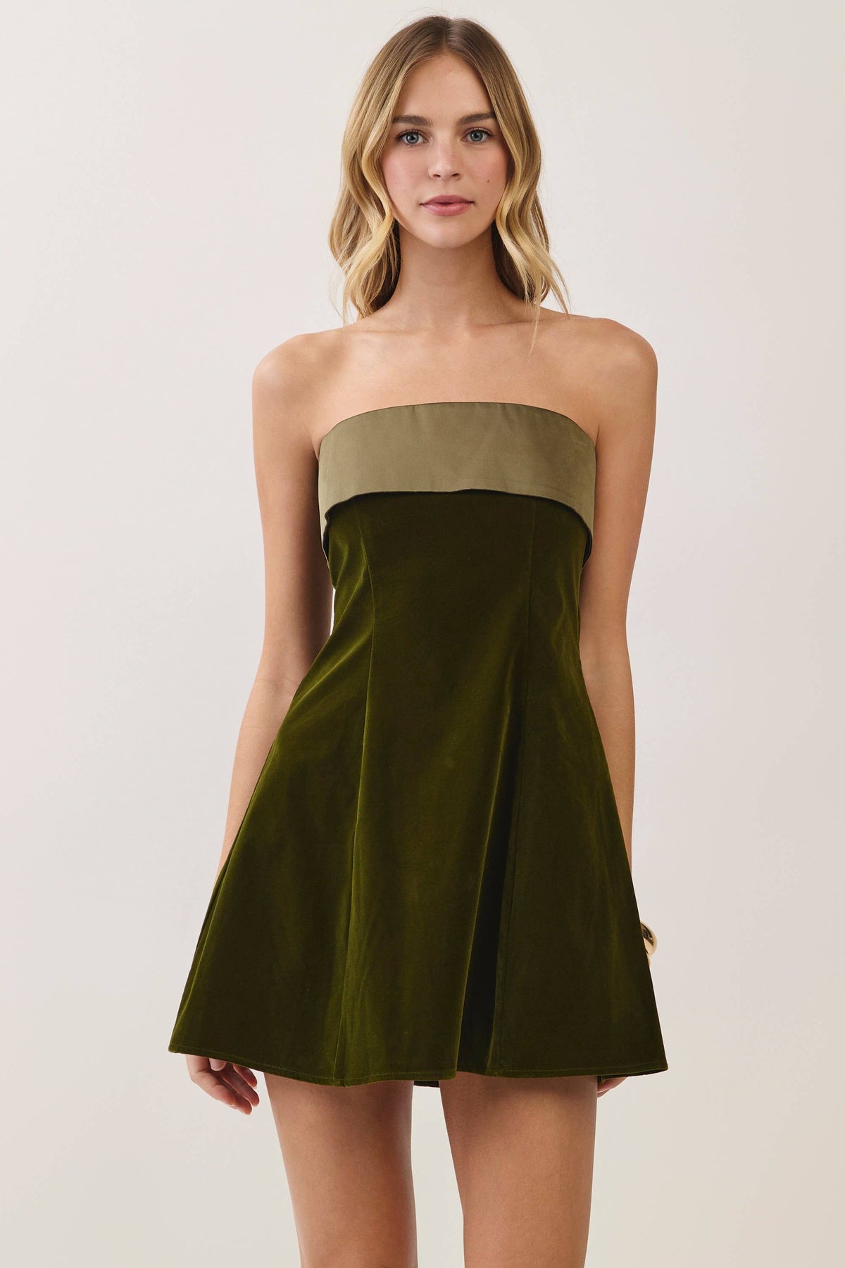 Annabelle Velvet Mini Dress
