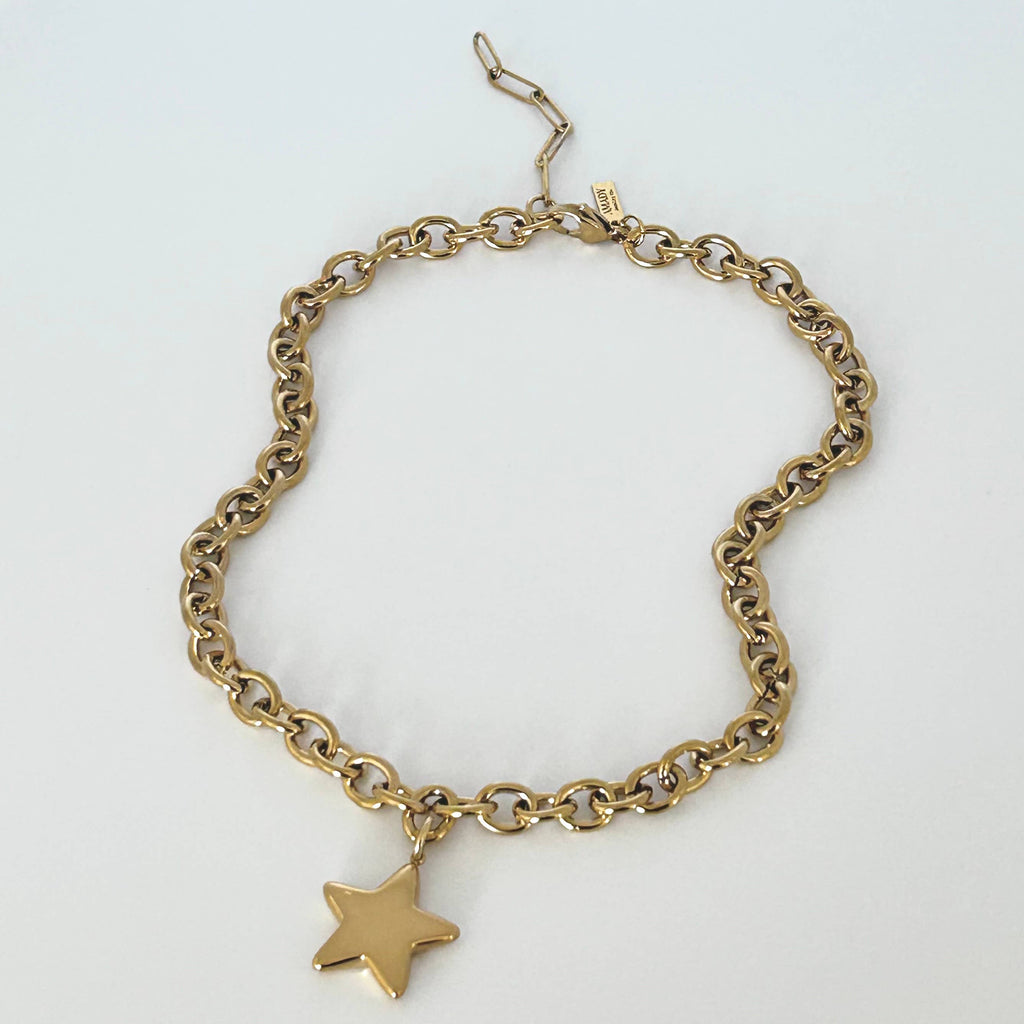 Star Necklace bold statement necklace