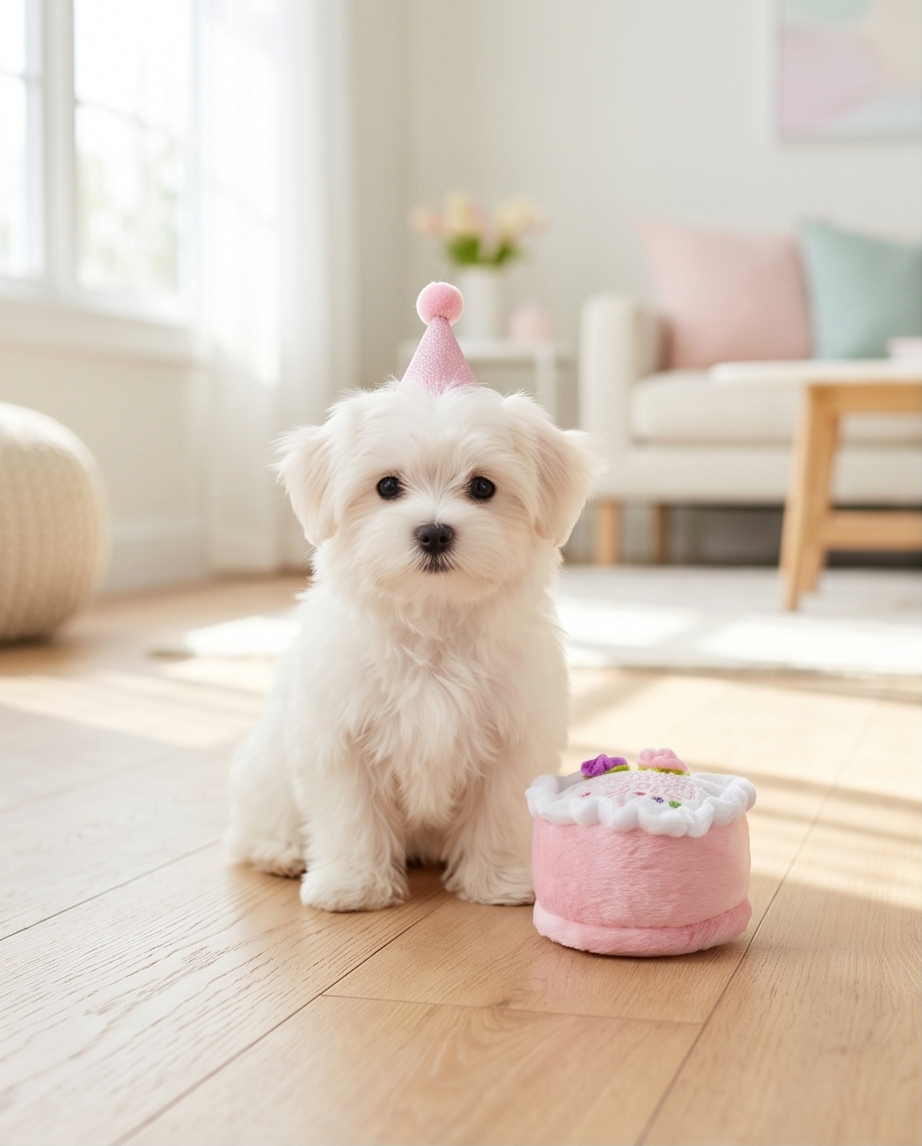 Birthday Girl Toy Squeaker Dog Toy